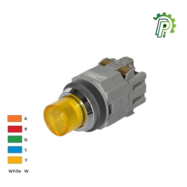 Nút nhấn có đèn Phi 30 IDEC ALN29911DN (A, R, Y, W, G)